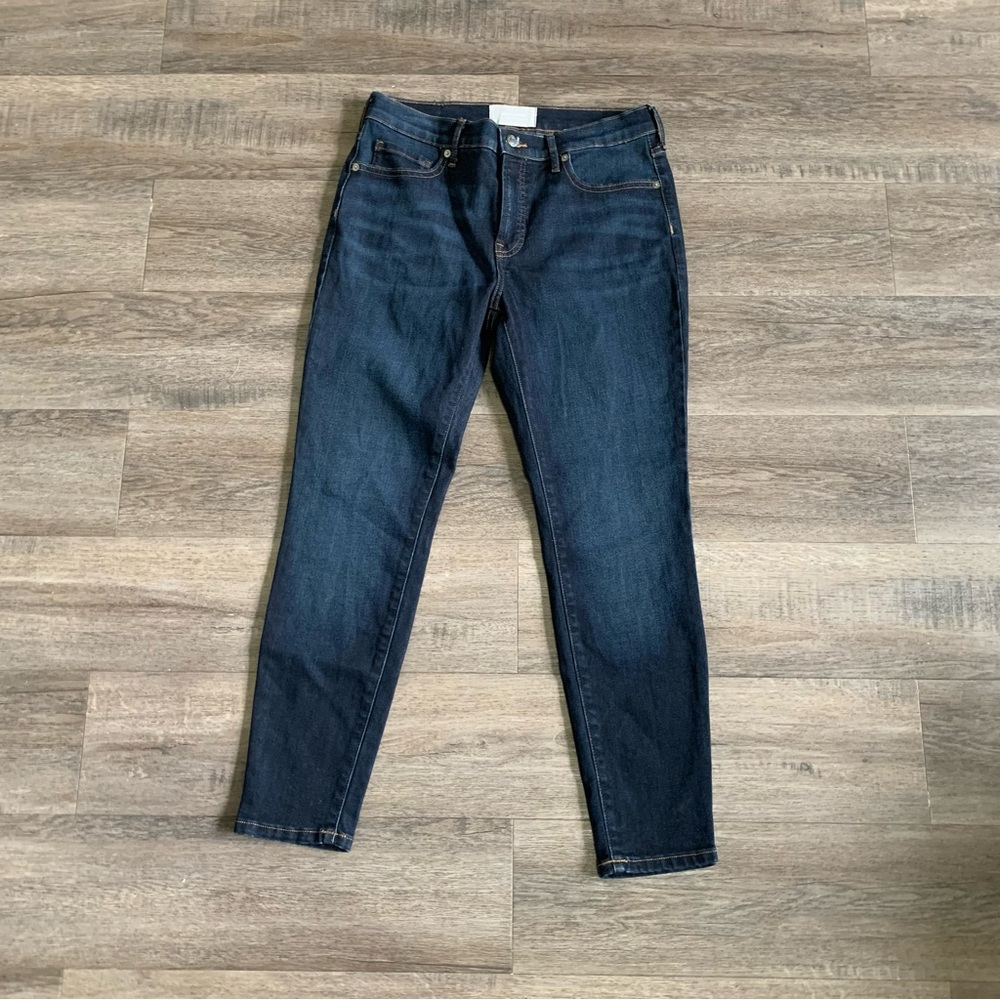Everlane the mid rise skinny Jean size 29 ankle dark denim